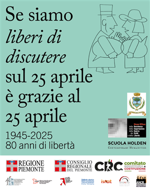 “Se siamo liberi di discutere sul 25 aprile è grazie al 25 aprile”